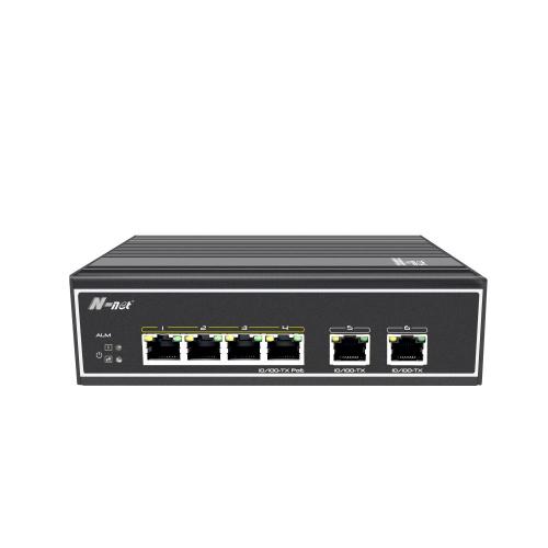 6-port Industrial Unmanaged PoE Switch