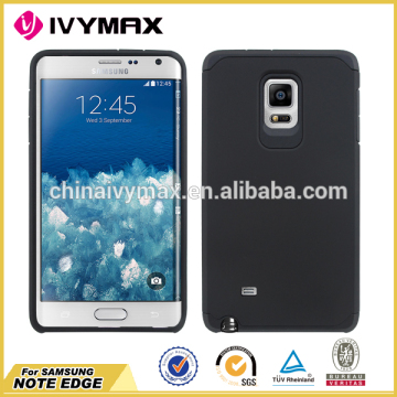 Hot wholesale for Samsung note edge tpu+pc phone covers from ivymax