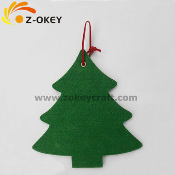 Lovely Tree design felt Christmas hanging decoration keychain