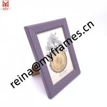 Purple Diamond Mosaic Simple Photo Frame PS Plastic Decorative Art Photo Frame