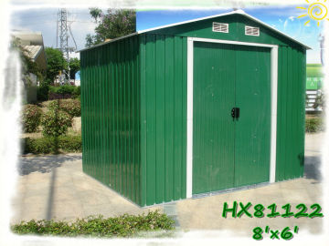 NEW wooden garden storage sheds used for storing garden tools