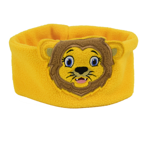 Fones de ouvido estéreo confortáveis ​​com fio para dormir Kids Lion