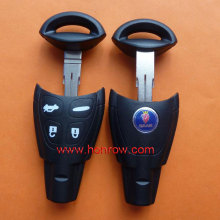 High quality SAAB 4 button remote key blank with blade, saab 9-3, saab key chain