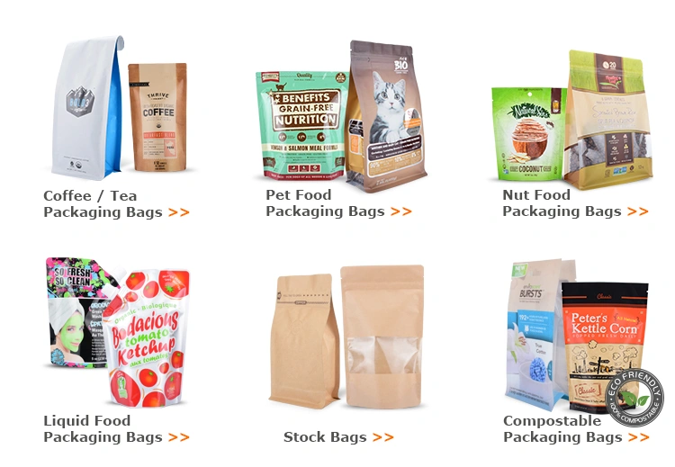 Crystal Clear Plastic Mylar Dimsum Packaging Stand up Seal Frozen Liquid Spout Bag with Screw Caps