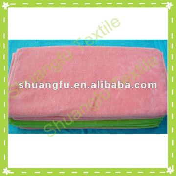 100% cotton solid color sheared towels from direct fatory