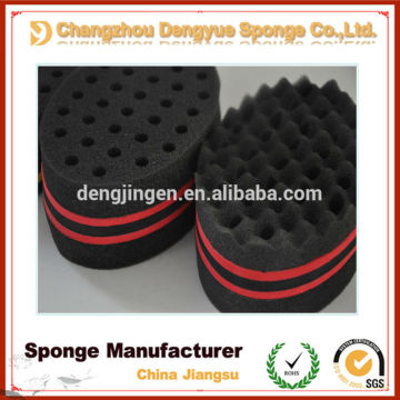 Curl Natural Hairs Twsit Loofah Sponge Barber Hair Brush Sponge