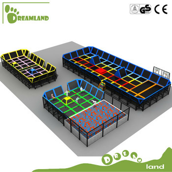 China factory customized indoor gymnastic trampolines for sale