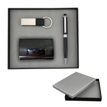 Gift set for namecard holder &keychain and pen