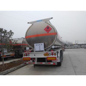 Triaxles Petrol Minyak Tanker Bahan Api Semi Trailer