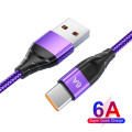 6A 66W USB B To Usb C Cable