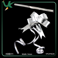 14mm Width Silver Metallic Pull Bows Wholesale