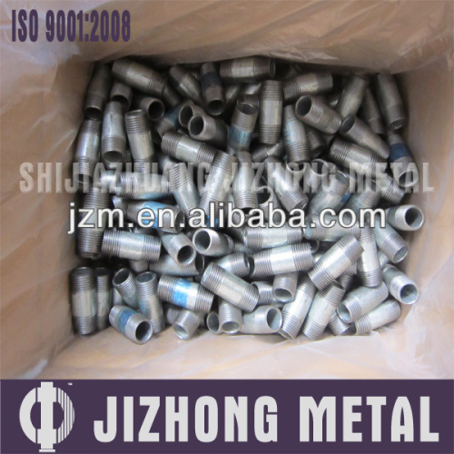 galvanized/ Black carbon steel welded pipe nipple,good quality