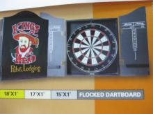 Flocked Dartboard (JA-0183)