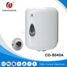 Wall mounted hand roll center pull towel dispenser