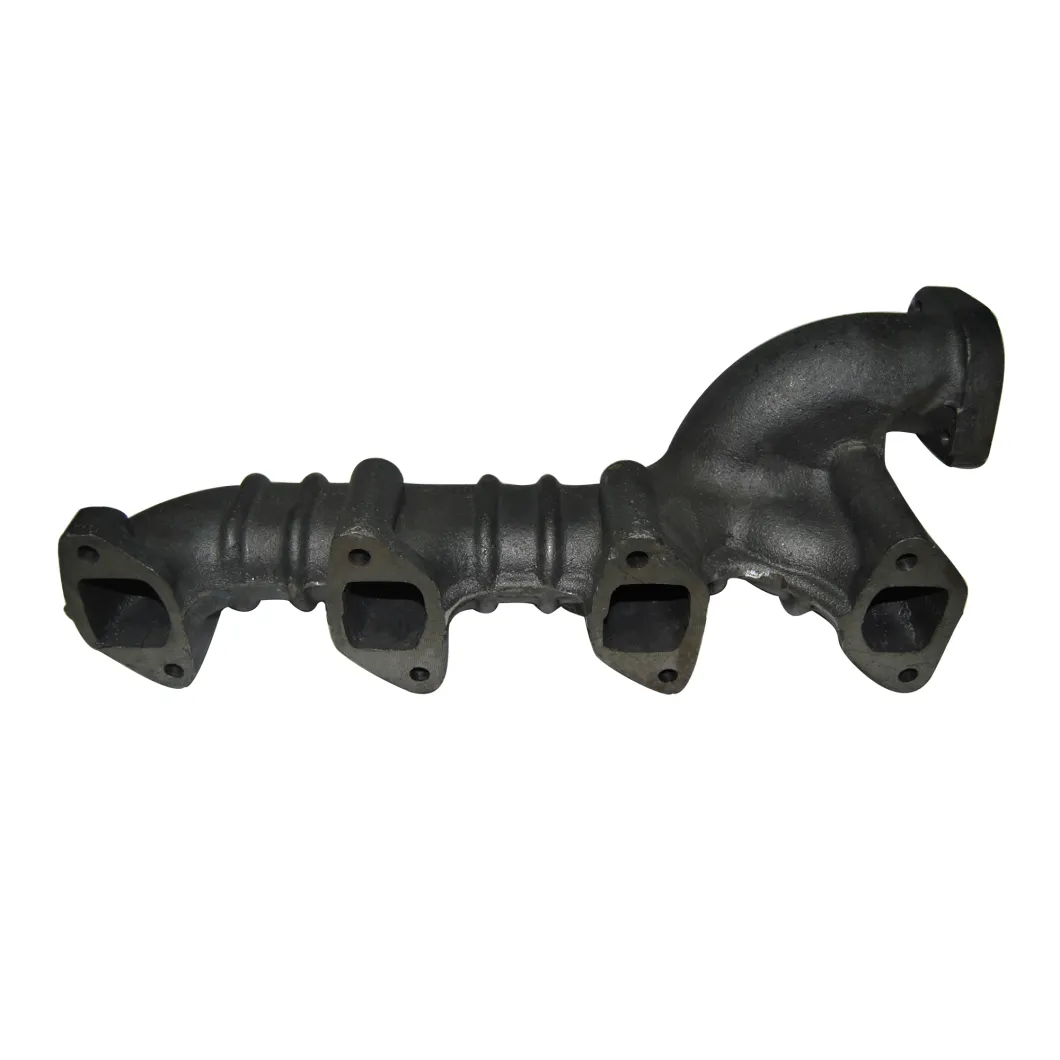 Customized Ggg50 Ductile Cast Iron Exhaust Manifold by China Foundry