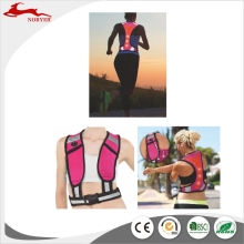 NRE17-006 Hot sales high quality LED walking vest reflective for night safety