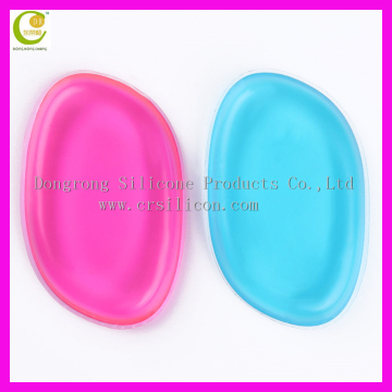 Silicone makeup puff skin care products,high quality silicone sponge, silicone gel sponge puff