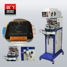 Pneumatic 2 Colors Pad Printing Machine With Shuttle