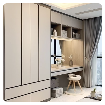 Custom Wardrobe Bedroom Set: Closets and Cabinets