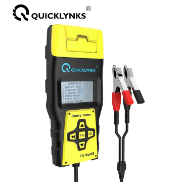 12V/24V Auto Battery Tester with Printer - Car Battery Analyzer