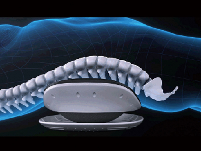 Back lumbar electric massager