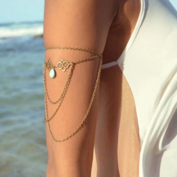 Wholesale Jewelry For Women Chain Tassel Upper Arm Bracelet