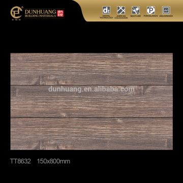 Matt rustic wood look bathroom tile