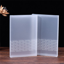 Customized Frosted PVC Plastic Box with Logo Printing
