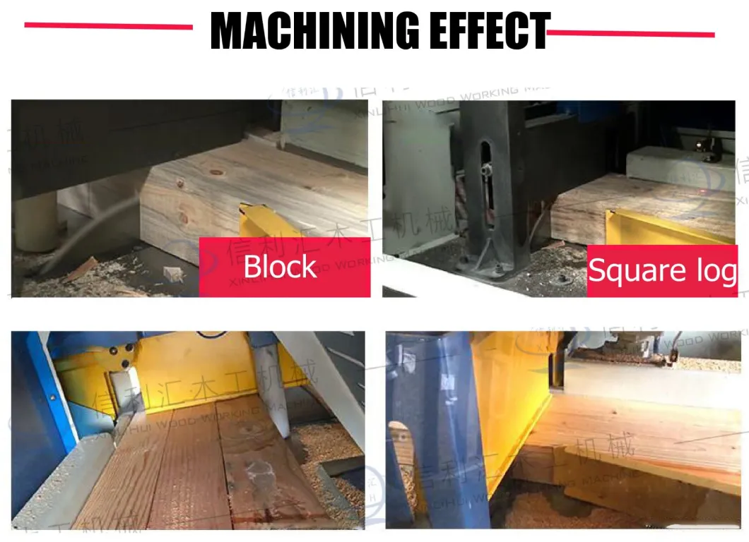 Computer Controlled Electronic Mini Wood Cut-off Saw Portable for Square Log Cutting Automatic Feeding High Speed Timber Cut off Saw /Cut of Saw