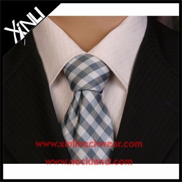 Men Checkered Custom Microfiber Ties