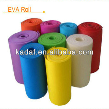 Colorful eva foam sheets in rolls (manufacturer)