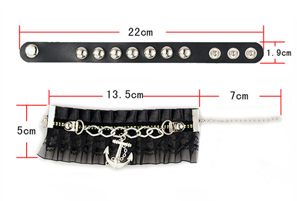 Leather Lace Bracelet