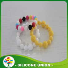 Promotion Simple Design Silicone Beaded Bracelet