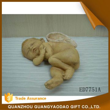 Business Present sleeping angel with wings art and craft souvenir items