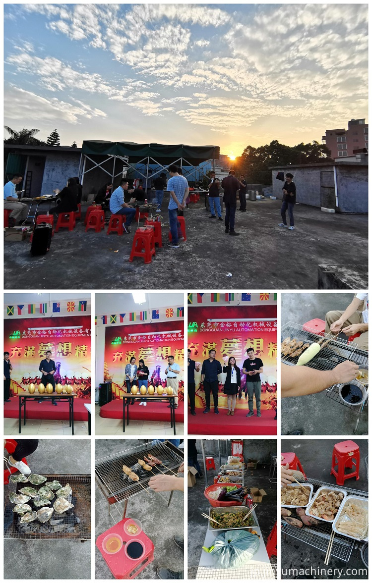 jinyu machine BBQ activities and rewards