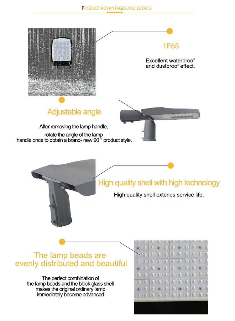 LED IP65 Outdoor 50W Ik08 Waterproof CE LED Street Light