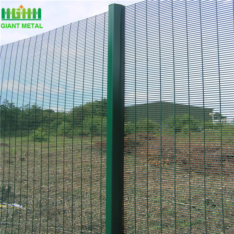 Hot Dip Galvanized 358 High Security Fence