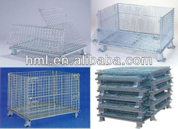 Industrial Foldable Wire Crate