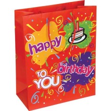 coloring birthday gift bag for friends