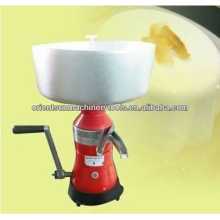 Manual milk cream separator machine