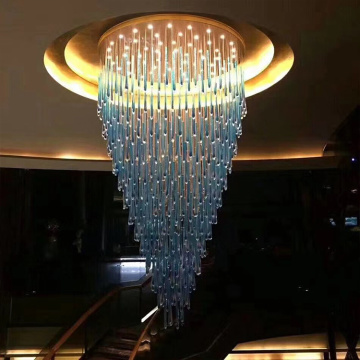 Luxury customize crystal chandelier pendant light