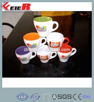 Ceramic Coffee Mug, Solid Color Coffee Mug