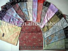 100%real silk scarf/ shawl