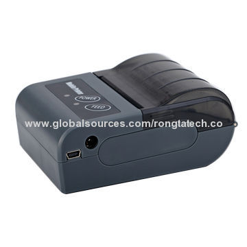 58mm Mobile Receipt Printer, Mini Size and Light Weight, Total 260g Including Paper Roll and BatteryNew