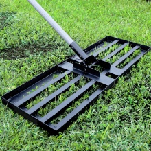 Industrial Soil & Fertilizer Landscape Leveler - 114*25.5cm Rubber Golf Lawn Ground Leveler