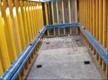 Adjustable Work Platform / Concrete Formwork Systems, Opera