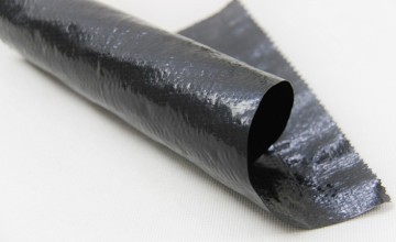 Black PE pond liner used in aquaculture