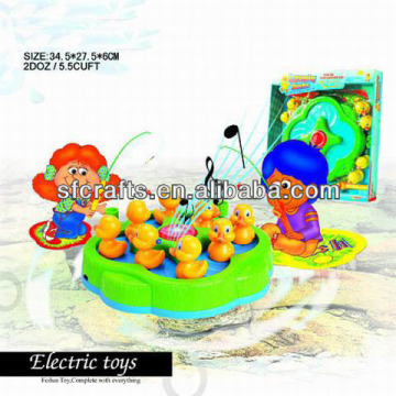 New electrical fishing game toy,electrical duck toy