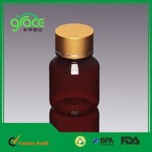 118ml Amber Boston Plastic Capsule Bottles