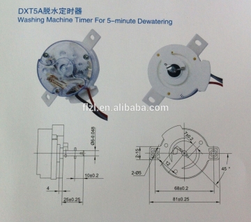 5 minute spin timer /washing machine timer parts